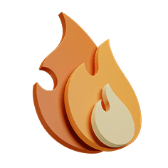 Fire emoji
